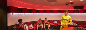 More chance of football success with UV-C disinfection lighting