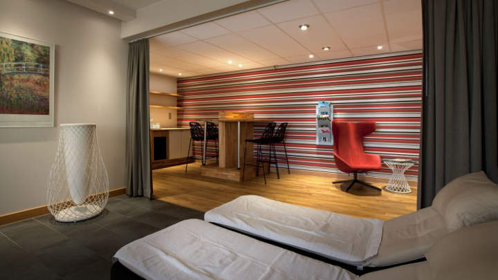 Spar Hotel spa, lit by Philips hotel lighting, the obvious lighting solution for this project 