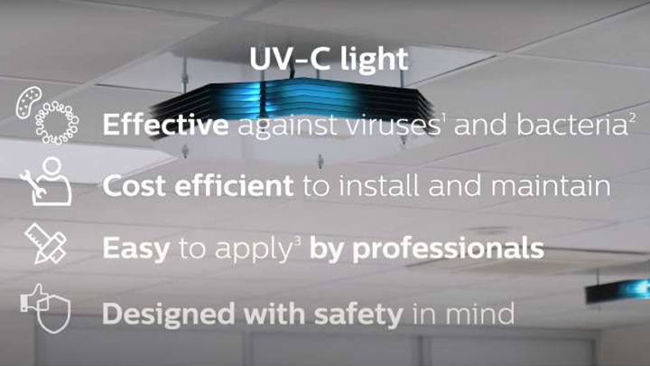 Philips UV-C disinfection video cover