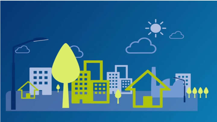 See how IntelligentCity connects the public lighting system of a city - Smart city lighting by Philips
