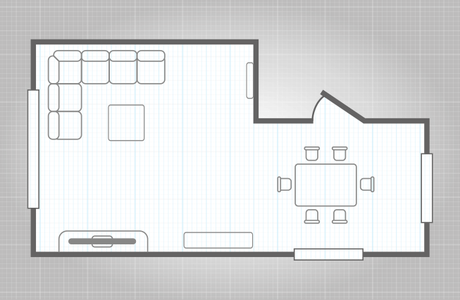 A simple floor plan visualisation 