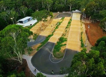 Light delivers safe path for Castle Hill BMX riders